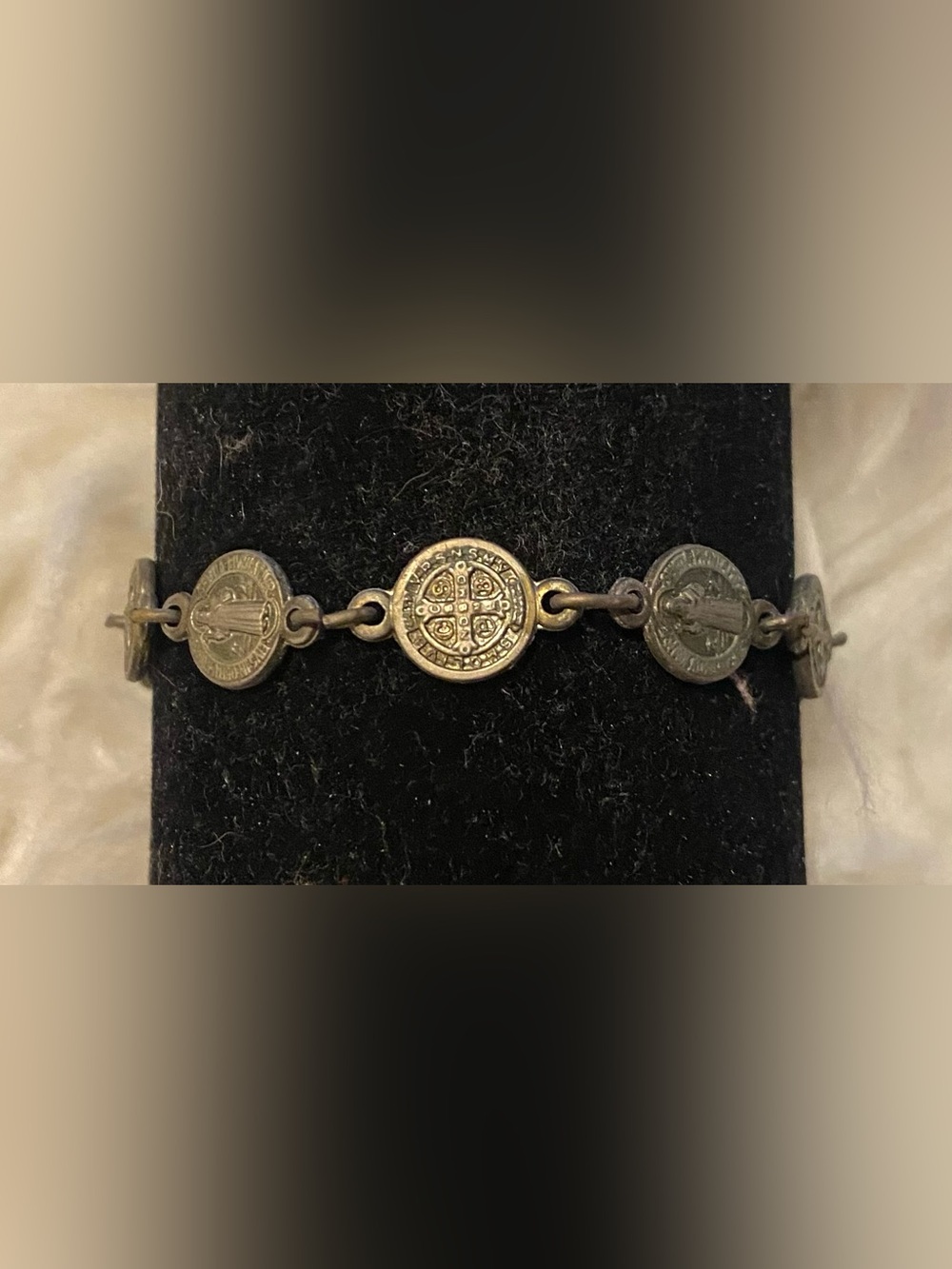 My Saint My Hero Benedictine Medal Bracelet